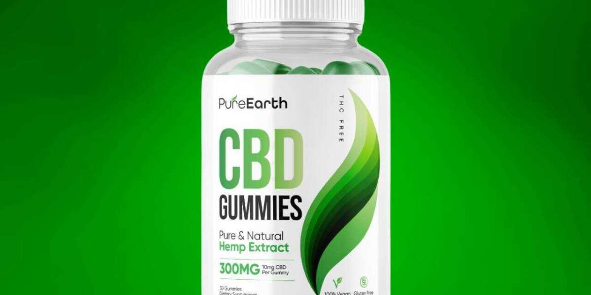 How do Pure Earth Gummies help with pain relief?