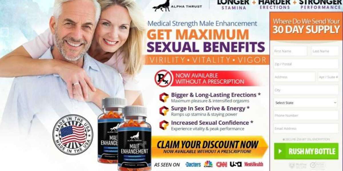 Alpha Thrust Male Enhancement Supplement Review: Key Ingredients, Health Benefits & Official Website