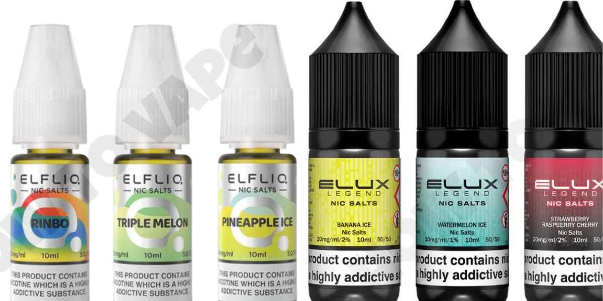 Explore Elux Legend Nic Salt and Elfliq Nic Salt – Premium Vapes from How To Vape