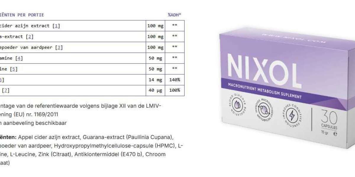 Nixol Dieet Nederland Kosten 2025, Details, Reviews & Meer Info om te Kopen!