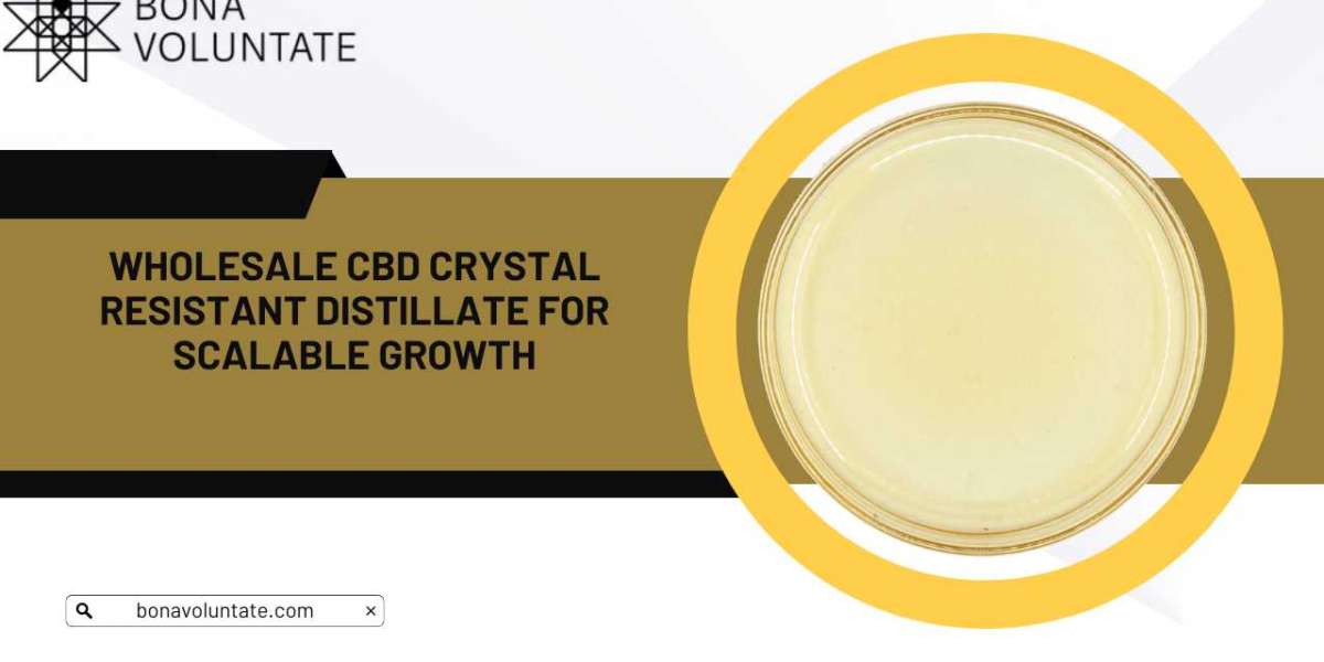Wholesale CBD Crystal Resistant Distillate for Scalable Growth