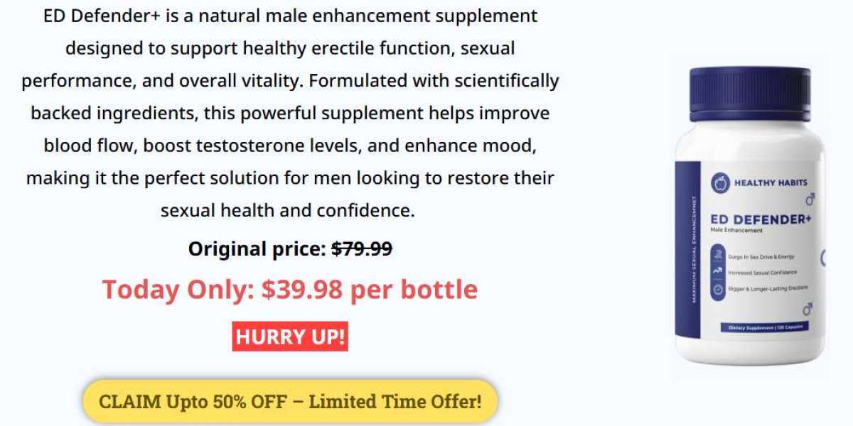 ED Defender "Official Website" [2025], Price For Sale & Buy