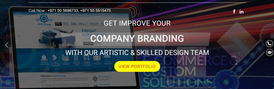 RedSpider Web and Art Design Cover Image
