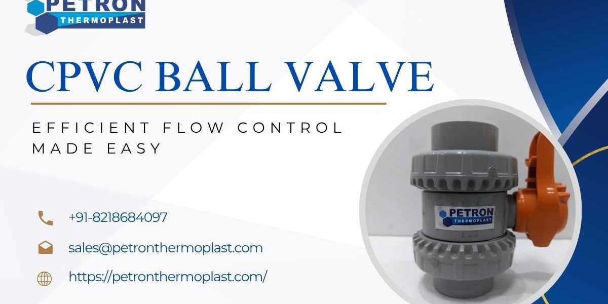 Premium CPVC Ball Valve – Engineered for Industrial Piping