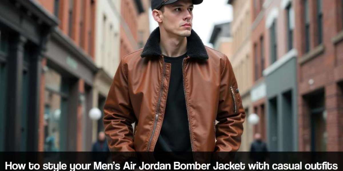 How to style your Men’s Air Jordan Bomber Jacket with casual outfits