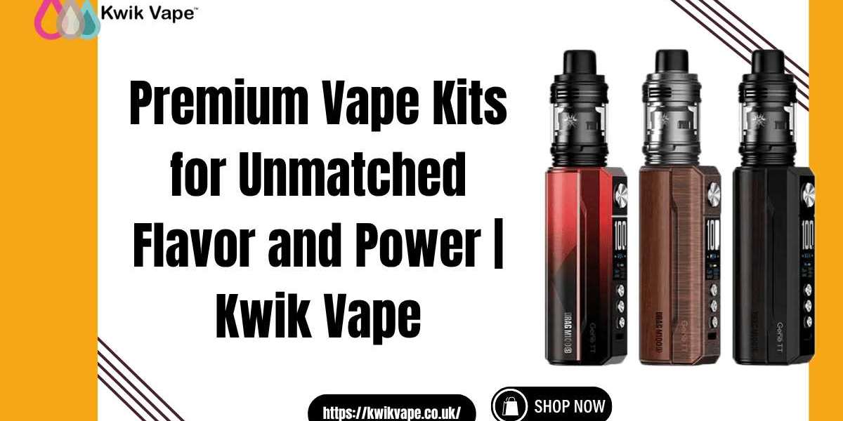 Premium Vape Kits at Kwik Vape | High-Performance Vaping
